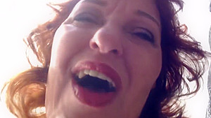 V228 Hot redheads new neighbor gets his face sat on