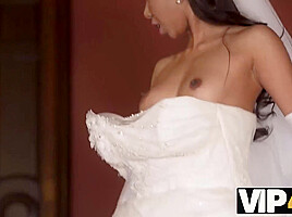 VIP4K Small cheap wedding turns into public fucking action of the brides