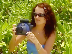Veronica Sinclair Gets Her Pussy Licked And Fucked From Behind On A Beach
