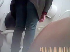 Very hot teen 18+ caught peeing