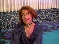 Vintage amateur fucked in first sextape