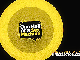 Violette Pure, Cayla Lyons And Foxii Black In One Hell Of A Sex Machine