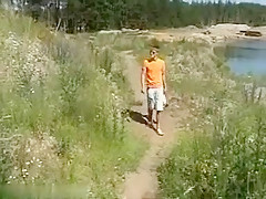 Wanking In The Meadow