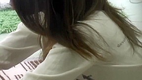Watched asian cutie rubs
