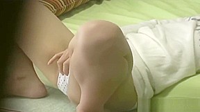 Watched asian cutie rubs
