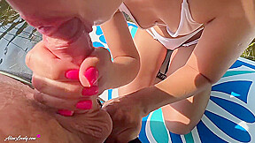 We Had To Stop To Fuck On The Banks Of An Amazing River In A Risky Place - Amateur Couple Pov