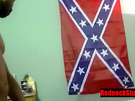 White Redneck Loves Black Cock