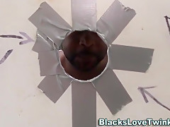 White Stud Sucking Black
