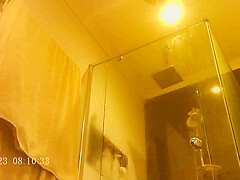 Wife in shower 2