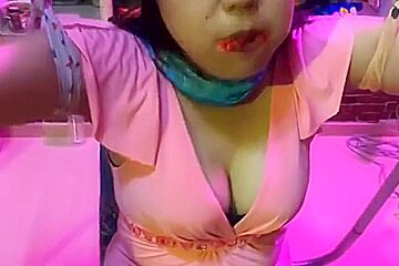 Woman Scarves Bondage