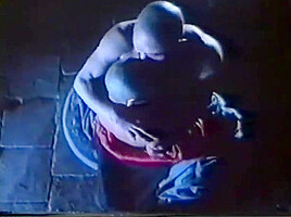 Woman gets shaved bald by monk