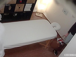 Wonderful Girl Enjoying her massage