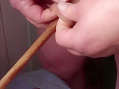 Wooden spoon foreskin with 7 ball bearings