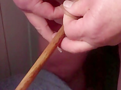 Wooden spoon foreskin with 7 ball bearings