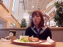 YOU MUST SEEE!!!!Japanese blowjob swallow public