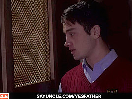 YesFather - Catholic Boy Spanked And Creampied By Hung Uncut Priest