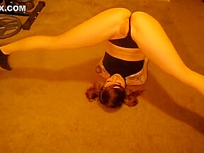 Yoga in a Thong