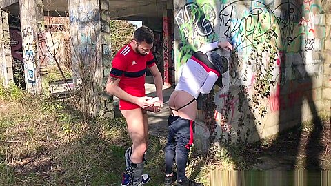 Yougn badboy fucked outdoor by Koldo Goran - BadBoysFuckers