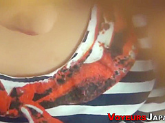Young Girl Asian Touches Herself In Spy Cam Action