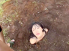 Young Japanese Slave In Crazy Toilet Humiliation
