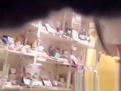 Young Japanese babes panties get secretly filmed in public
