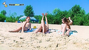 Young Nudist With Tiny Tits That Is Soaking Up The Sun