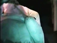 Young amateur brunette upskirt ass