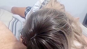 Young student 18+ From Private Institute Let Me Creampie Her And Record While Fucking Her