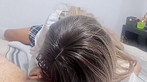 Young student 18+ From Private Institute Let Me Creampie Her And Record While Fucking Her