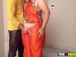 Your X Darling Playing Role Play Of Saasu Maa And Fucking Hard - Savita Bhabhi