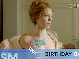 Yvonne Strahovski Nude, Lesbian Hookups, and a New Masked Orgy - Mr Skin