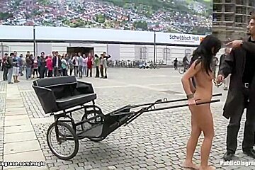 Zenza Raggi - Romanian Slave Public Ride