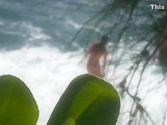 a day above the nude beach