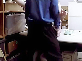 a policeman interrogates a thief