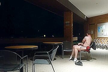 [abx][4][520] - Fully Nude Outdoors At The Golf Club