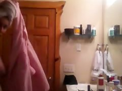 after shower milf