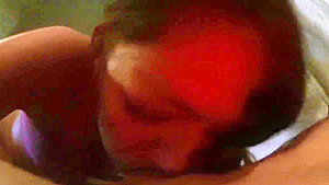 amateur bj and swallow with ball sucking