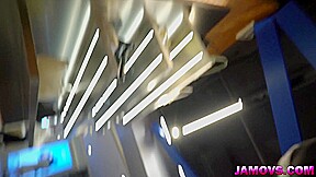 asian babe public upskirt video