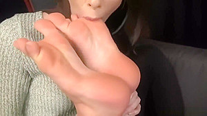 beautifull foot worship