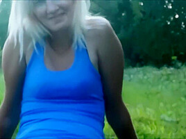 blonde lady's soles