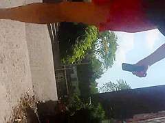 candid red dress