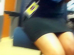 candid tight coworker ass (goddess returns)