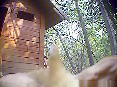 catches two hot chicks pissing