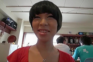 concupiscent Japanese chick In outstanding small love muffins JAV Clip