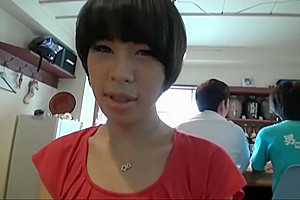 concupiscent Japanese chick In outstanding small love muffins JAV Clip