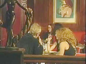 crunk guys start a super orgy in a restaurant