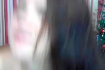 cute brunette webcam tease