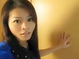 cute long ahir asiam ladyboy in solo