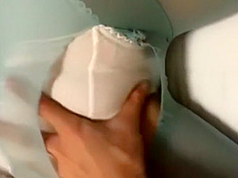 double stocking footjob and handjob