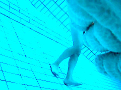 films inside sauna swimming pool